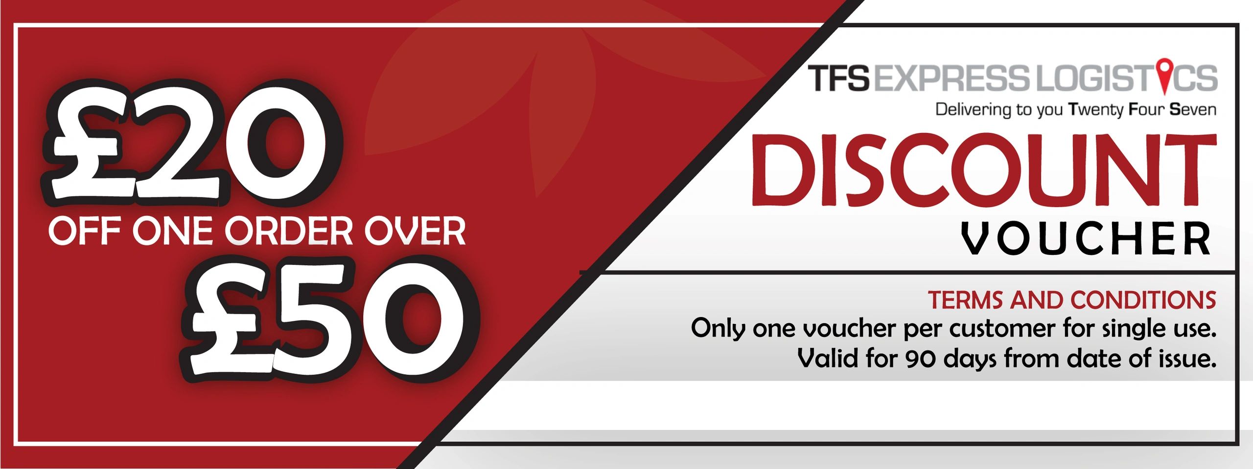Discount Voucher TFS Express Logistics